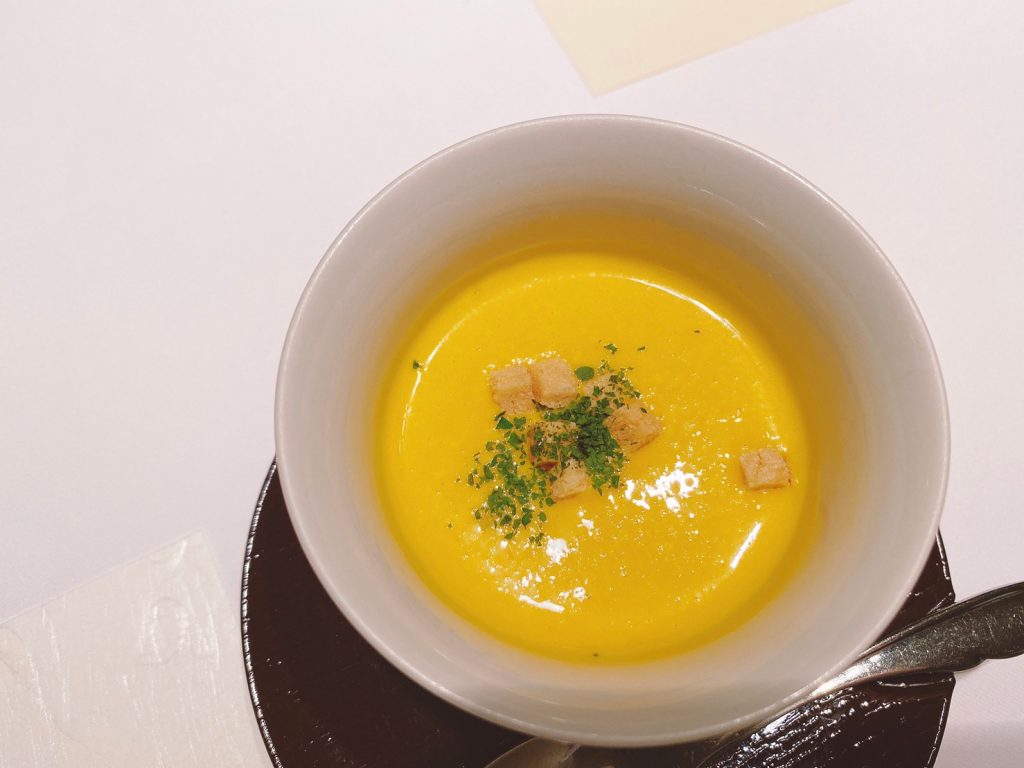 修善寺温泉宙SORA(冷製スープ)